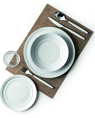 Cutit din otel inoxidabil si acril, 20.5 cm, alb, colectia My Fusion - GUZZINI